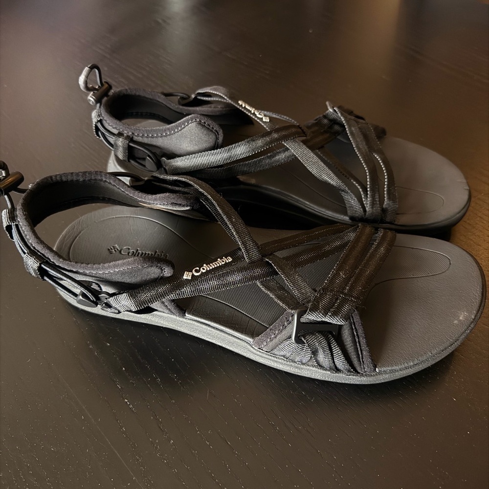 Columbia Black Women's Outdoor Strappy Sandals
